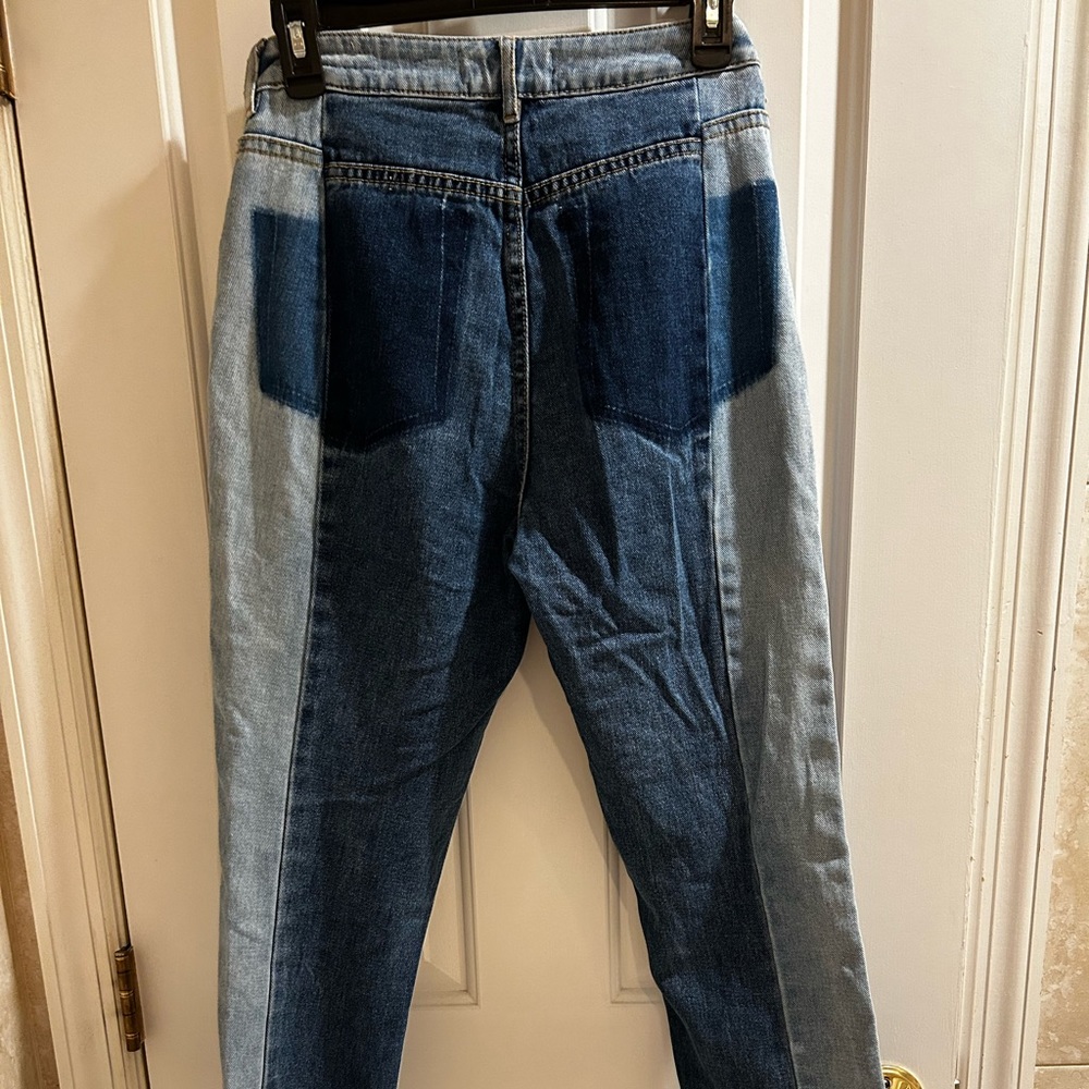 Pacsun Size 27 Two Tone High Waisted Mom Jean - Image 6